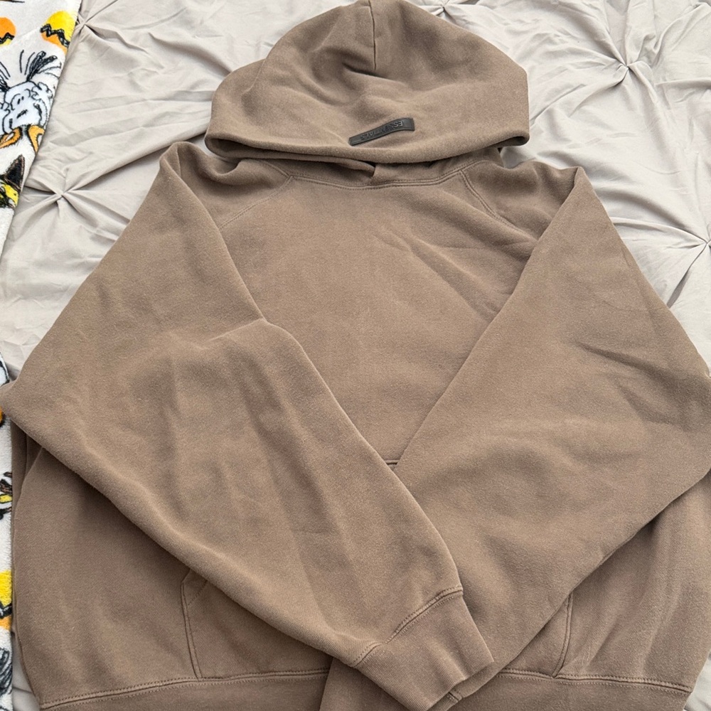 Brown Essentials Hoodie